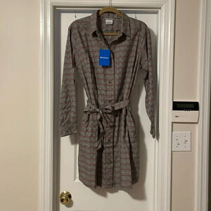 Columbia holly hideaway flannel dress